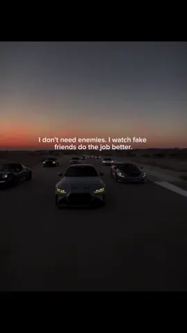 I don't need enemies. I watch fake friends do the job better. #thoughts #motivation #selfgrowth #dailyinspo 