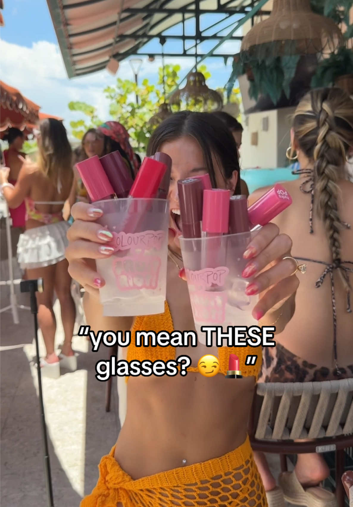 I’ll take a HydraPop on the rocks, please 😌☝️ 40% off lip singles and 30% off lip bundles still going strong on TikTok Shop for National Lipstick Day! 💋 @Paige Hyland @Brooke Hyland 