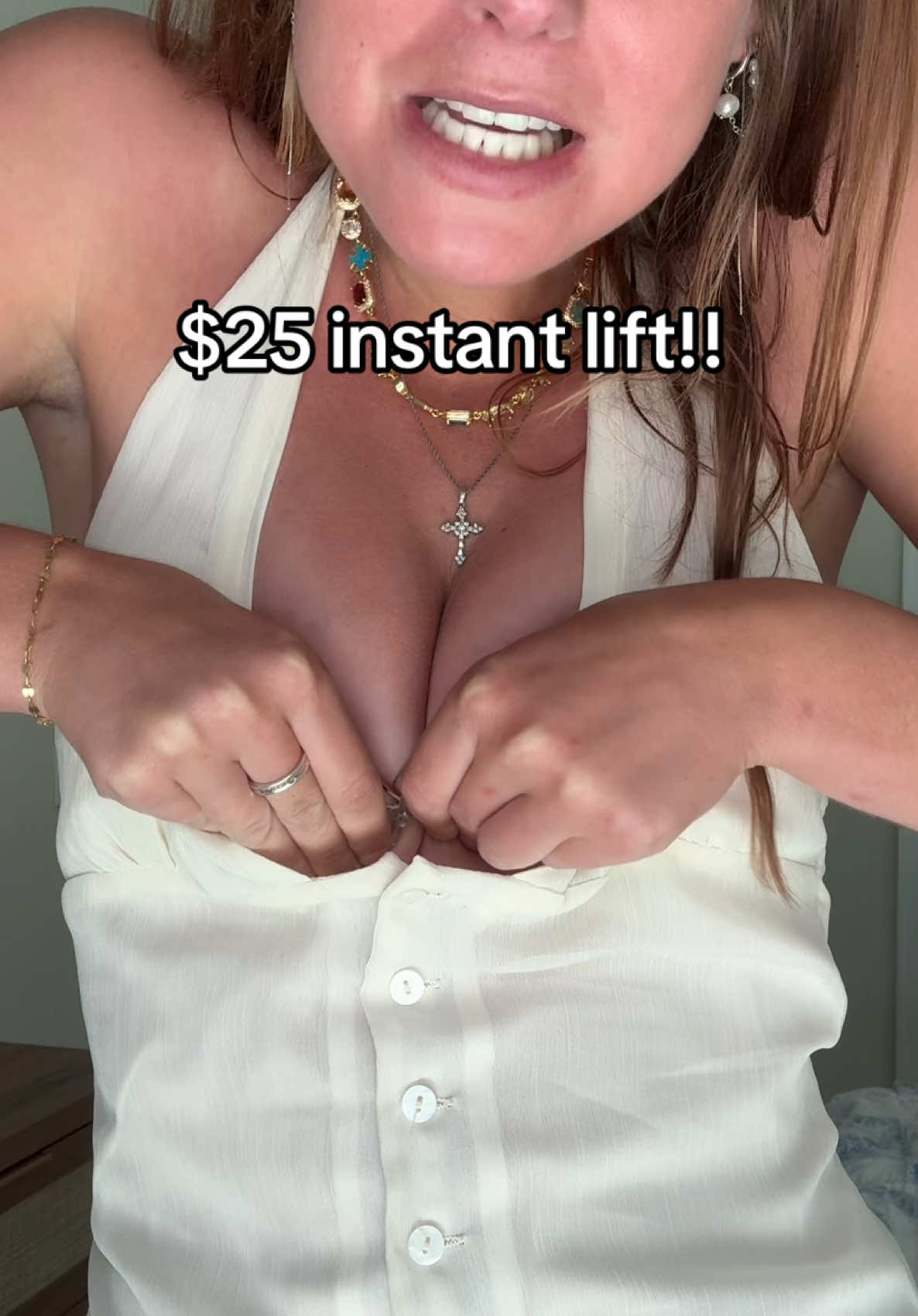$25 instant lift! Affordable!! 👏👏  #stickybra #sbeautibra #sbeauti #cleavagebra #TikTokShopBackToSchool  #TikTokShopCreatorPicks #DealsForEveryYou  @SBEAUTIBRA 