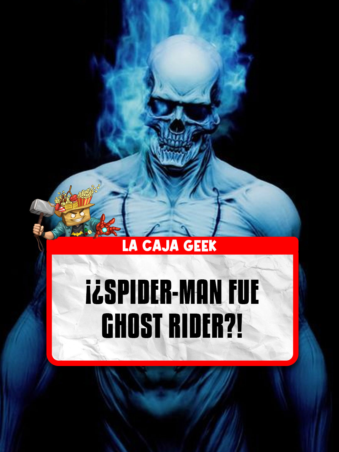 ¿SPIDER-MAN FUE GHOST RIDER? | #lacajageek #Marvel #SpiderMan #MarvelComics