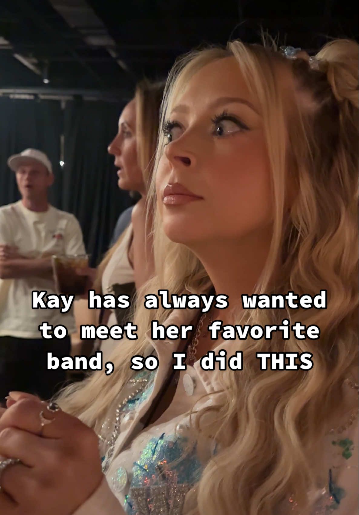 Her brain stopped working! 😂🤩 her excitement almost made me cry! 🥹 backstory ::: Kay and I had a trip booked to see the Backstreet Boys in concert! But what kay didn’t know is that I had also been working on meeting the Backstreet Boys in person! I had been secretly planning it in the background, and when I finally got everything sorted out, it was so hard to keep a secret! We got ready for the concert and I told her that we had to get there early so we could look around and find our seats! But actually I wanted to get there early because I got us special access to hang out with the Backstreet Boys before the show with friends and family! We walked in and Kay had no idea what was going on, all the way until we were in the lounge. Then she saw one of the members! 😂 She immediately got so excited and I’m pretty sure her brain froze! 😂 I am so glad that I was able to surprise her! It’s my most favorite activity in the world! If you manage any talent, please msg me! I’d love to surprise kay more like this! 🥹❤️ #kayandtayofficial #couples #relationships #pregnant #postpartum 