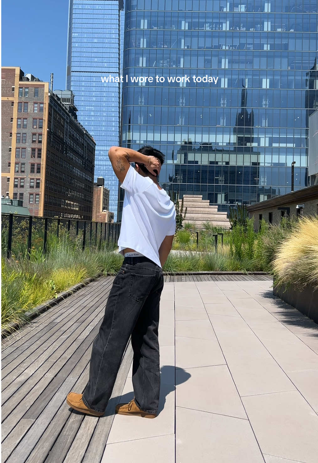simple fit got me feeling clean  Shirt is @COS  Pants are @Weekday  Shoes are @Clarks   #fyp #fy #foryou #foryoupage #mensfashion #menstyle #nyc 