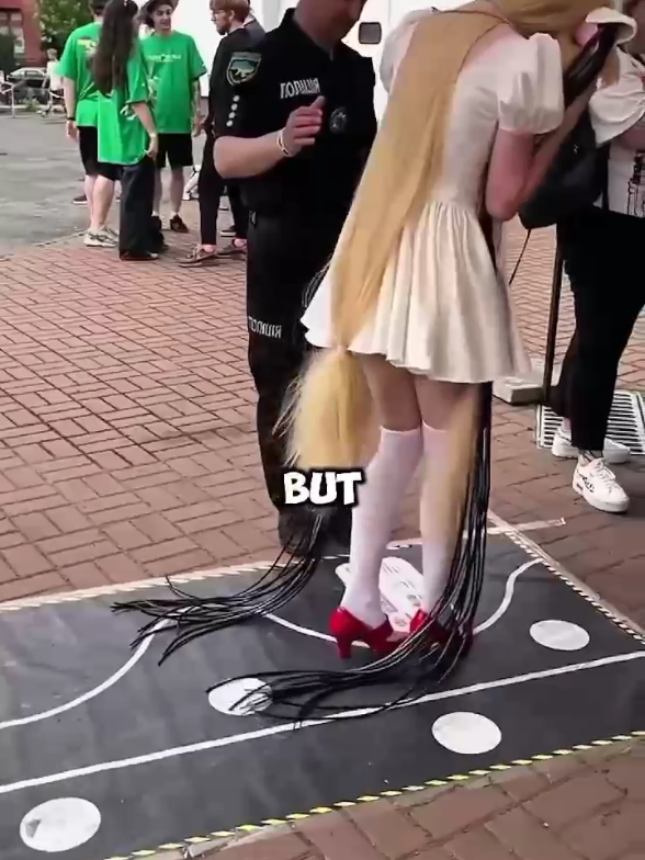 She tried the drunk driving test.