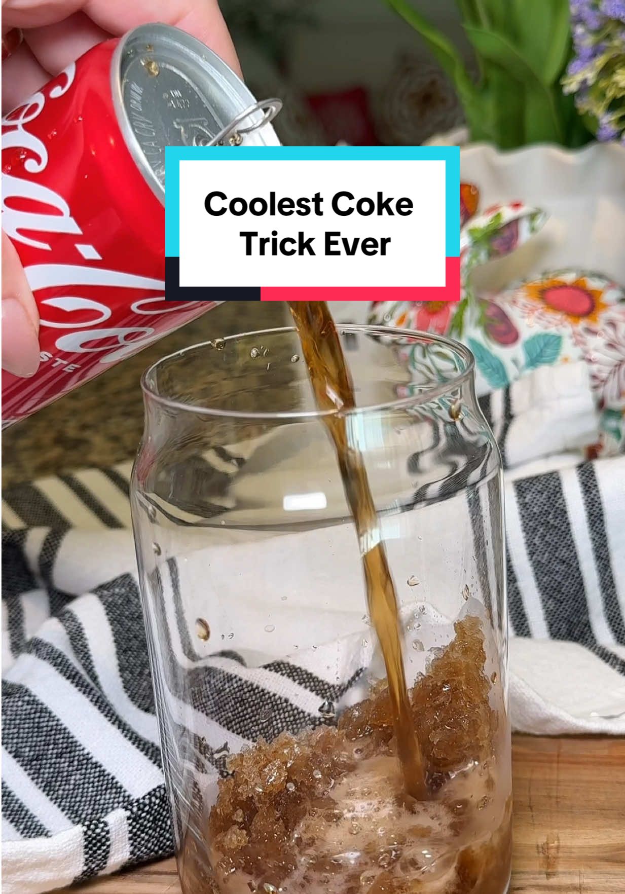 Freezing Coke in a zip bag was a game changer. Perfect for hot days — it chills your drink without watering it down! Would you try this?  #SummerHack #CokeHack #IcedCoke #TikTokMadeMeTryIt #LifeHack #SummerTips #DrinkHack 