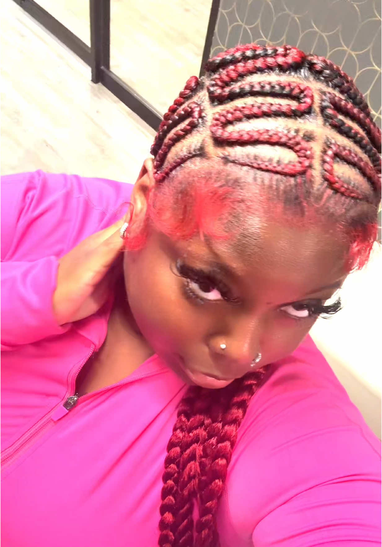 might be turning into a braid girly @India ate zownnnn🐐💕