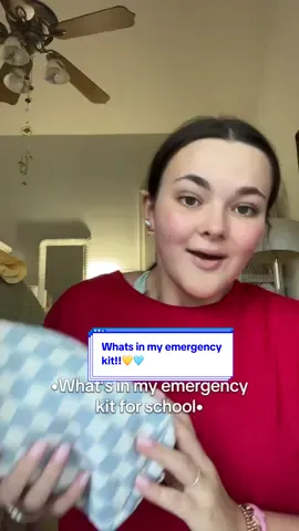 •What’s in my emergency kit for school• 🤩📚✂️✏️🩵💛 #livlovesjesus #backtoschool #emergencykit #fyp #schoolsupplies 