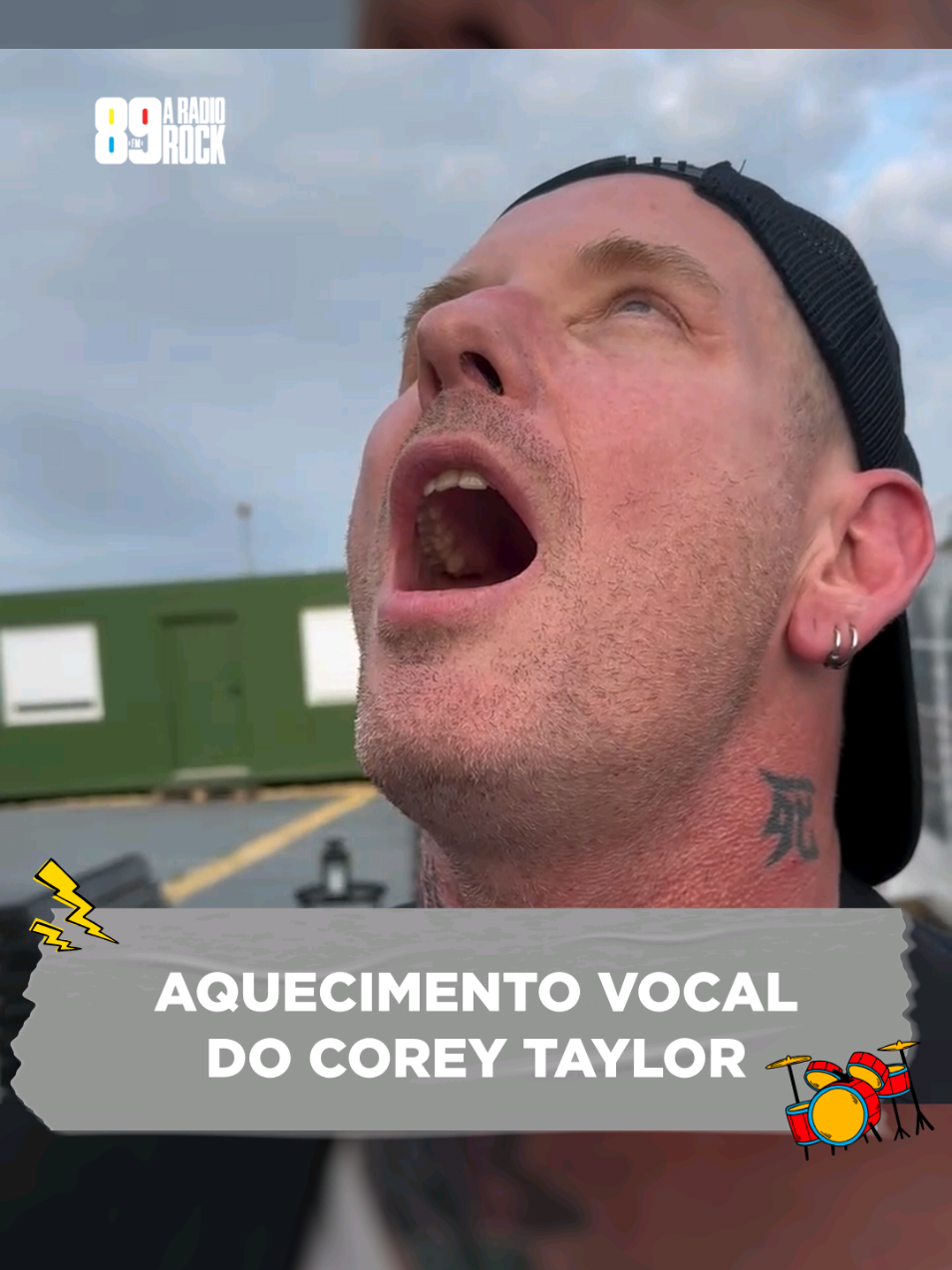 AQUECIMENTO VOCAL DO COREY TAYLOR Encararia essa preparação vocal do vocalista do Slipknot?  Créditos: @alienantfarmofficial #89 #89fm #89aradiorock #89fmaradiorock #radiorock #aradiorock #rock #vivaorock #coreytaylor #slipknot