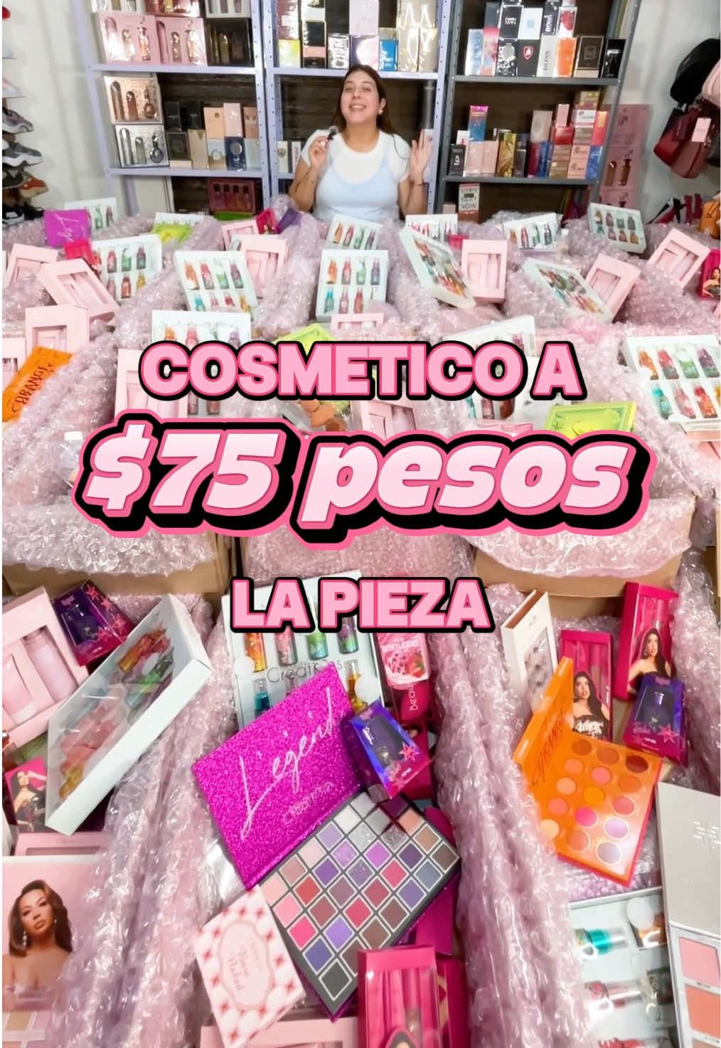 #beautycreations a $75 la pieza 😱👄✨ pide más INFO al núm de ventas 📲👩🏻‍💼 y #emprende con cosmético al mayoreo! #fypp #proveedoresconfiables 