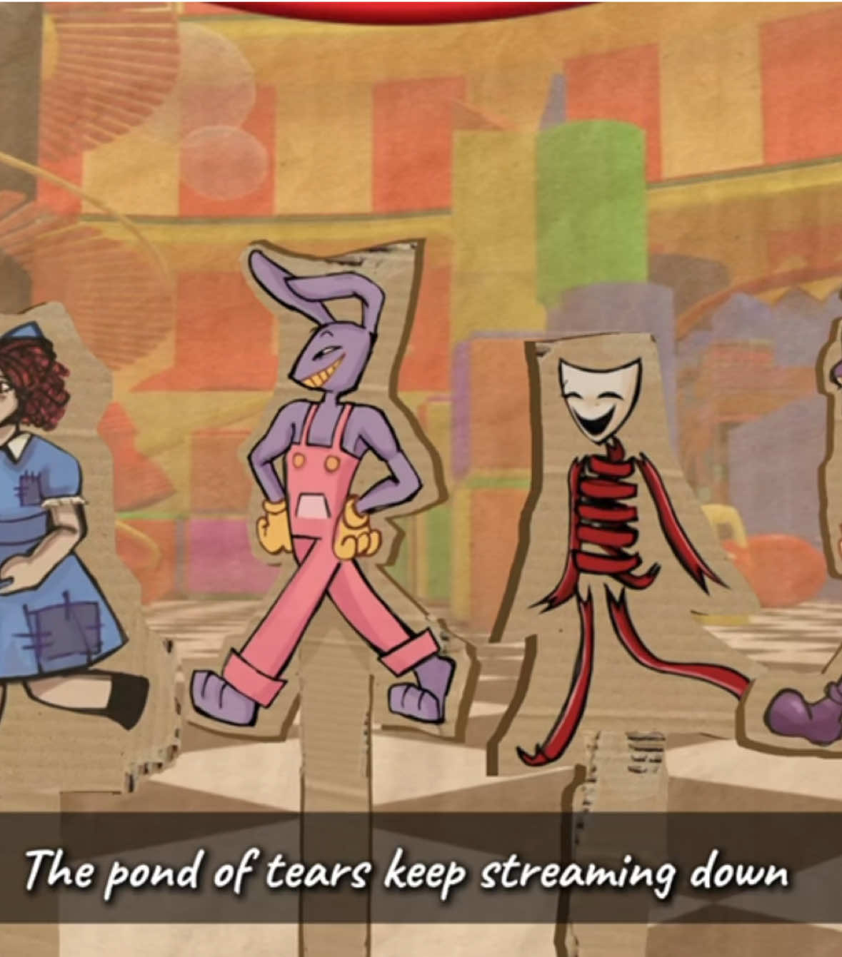 sinking town 💧 #tadc #theamazingdigitalcircus #tadcgangle #tadcragatha #sinkingtown #animation  #trend #fypシ #animationtrend 