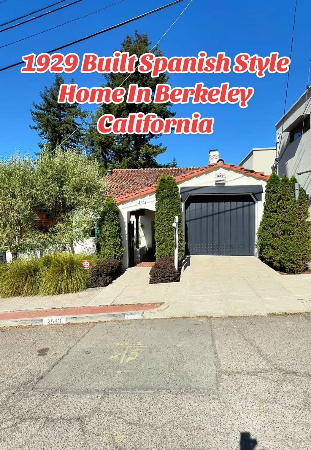1929 Built Spanish Style Home In North Berkeley California. Designed By Walter Ratcliffe. #berkeley #berkeleyca #berkeleycalifornia #Berkeleyhills #berkeleyrealestate #Leavingsf #leavingsanfrancisco #bayarea #bayareacheck #bayarearealestate #bayareatiktok #bayareatok #eastbayare #eastbayareatiktok #eastbay  #alamedacounty #alamedacountyrealestate #sanfrancisobayarea #sanfrancisco #oakland #northbay #contracostacounty #santaclaracounty #solanocounty #sanmateocounty 