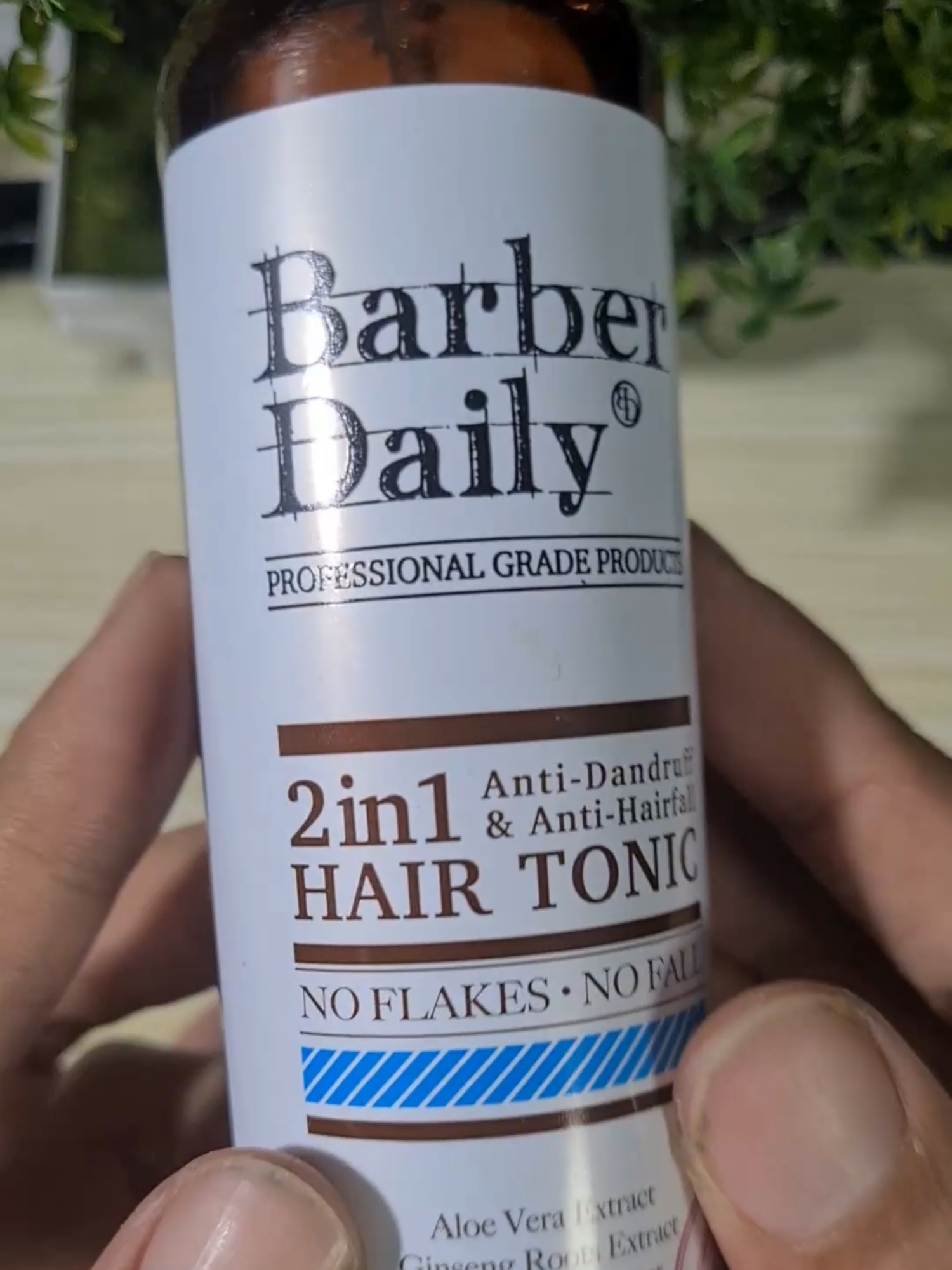 Rekomendasi tonic dari makarizo barbershop daily biar rambut ternutrisi dan antiketombe #hairtonic #rambutmaksimal #haircare
