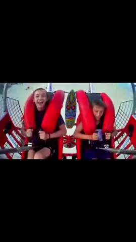 Bro hit the reboot midair #jet2holidays #fyp #slingshotride #gonewrong #funny #viral #trend 