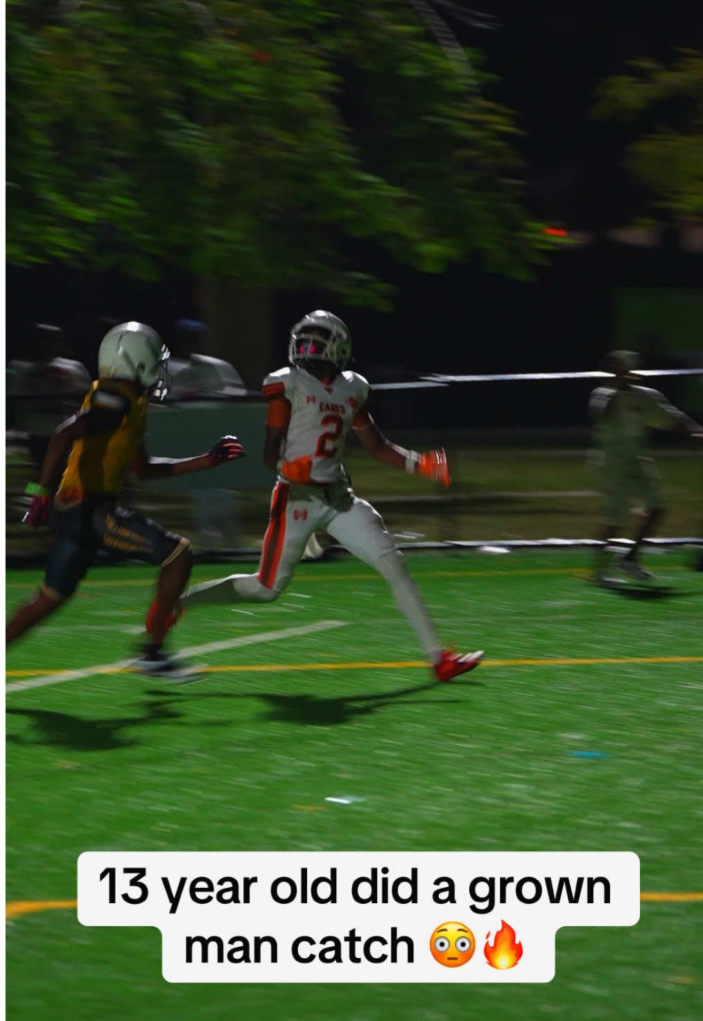 The crowd went crazy 🔥 #football #footballtiktok #youthfootball #highlight 