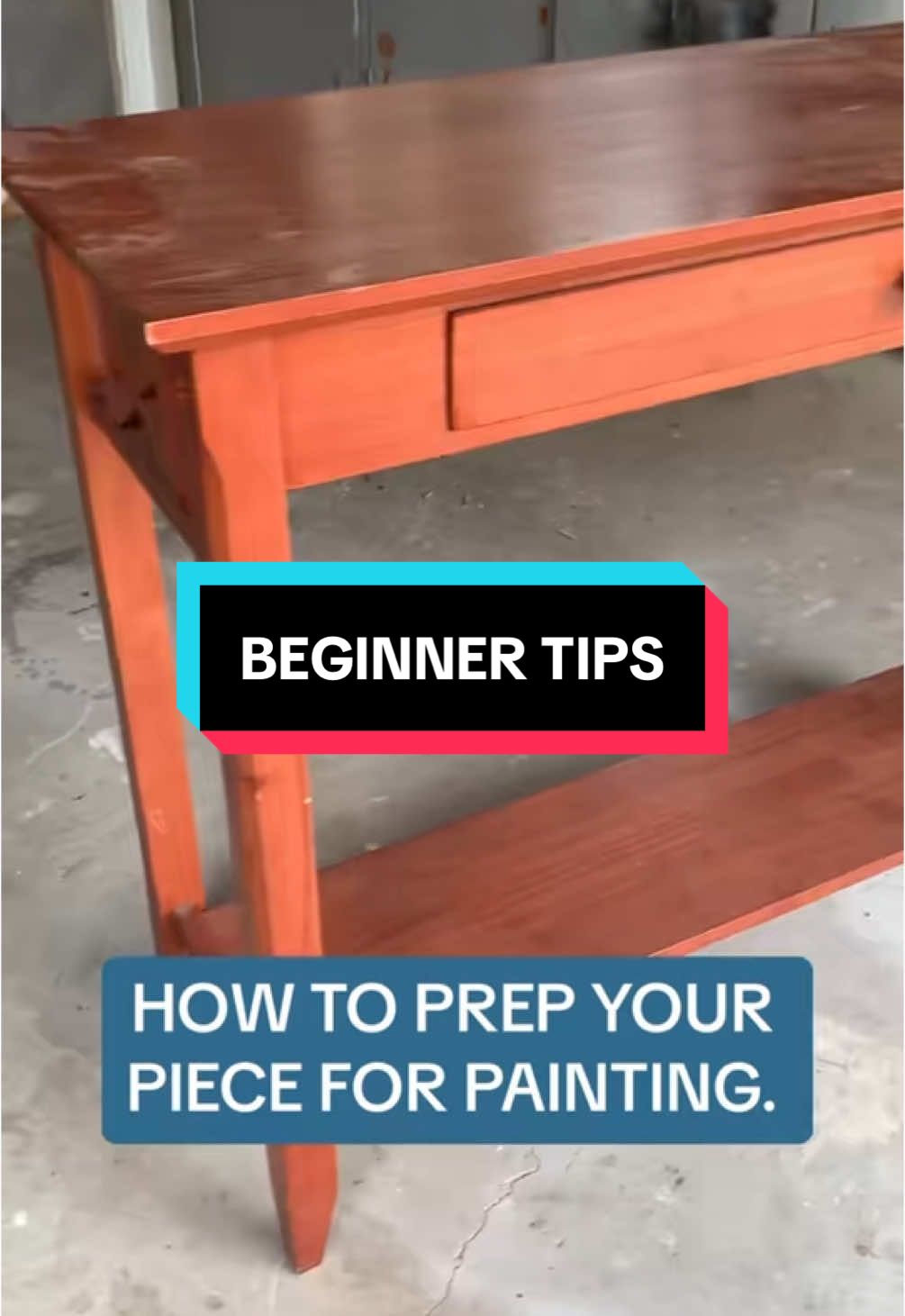 Here’s exactly how I prep my furniture when I’m going for that natural timber top + painted base combo. Cleaning, stripping, sanding — I show every step I take to get that raw, clean look before paint even touches the piece. ✨ Want help getting this look? My prep + finishing guides are linked in bio. 🎨 Learn it once, use it on every flip.                                                    #furnitureflipping #diyfurniture #rawtimber #furnitureprep #beforeandafter