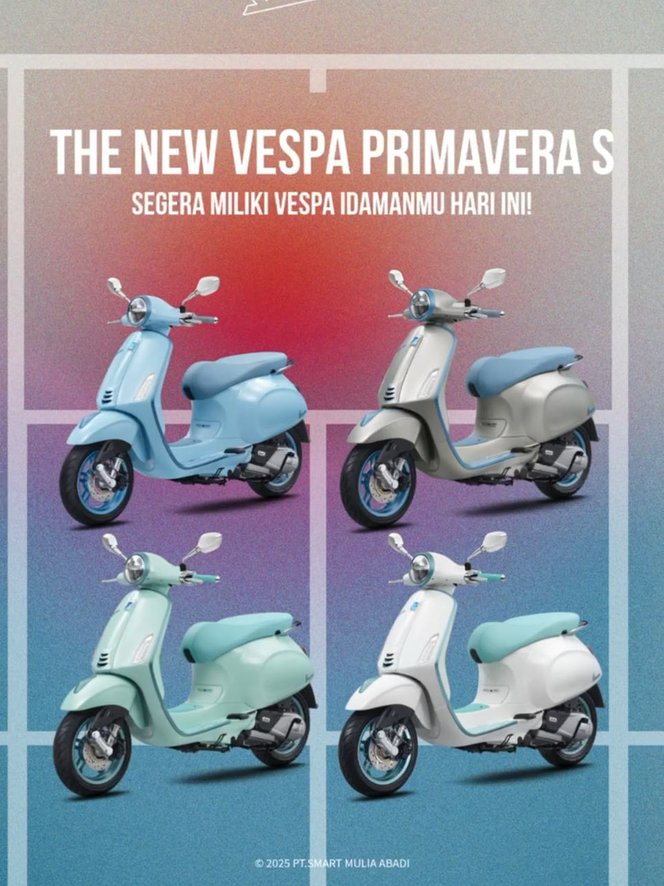 mau ini? yuk kunjungi smart vespa jawa timur #smartvespajember #smartvespasurabaya #smartvespabanyuwangi #smartvespamanado #smartvespamadiun #smartvespasidoarjo #vespa #vespaindonesia #vespamatic 