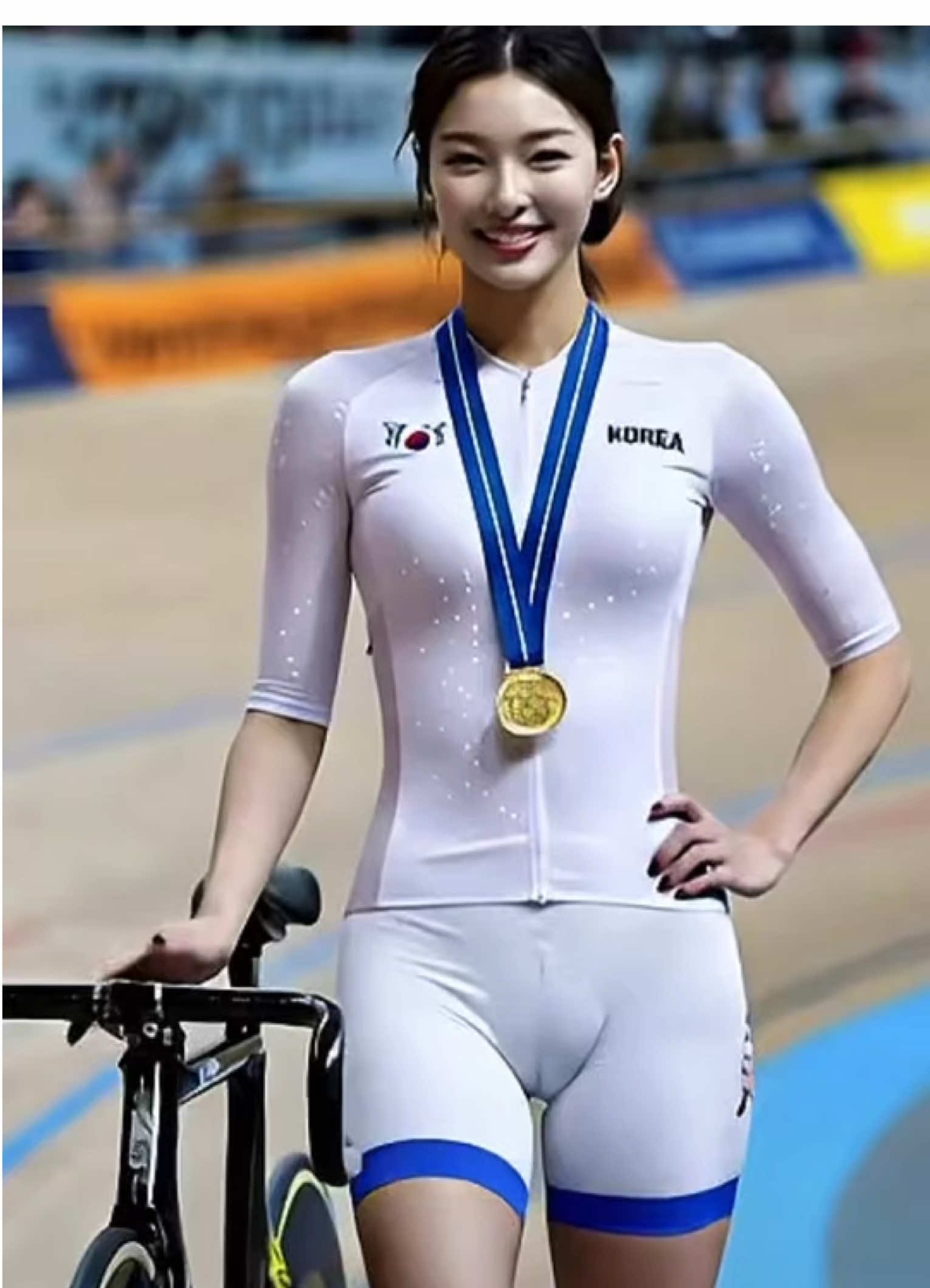 Female bicycle racer #sports #aigris #Femalechampionofbicycleracing