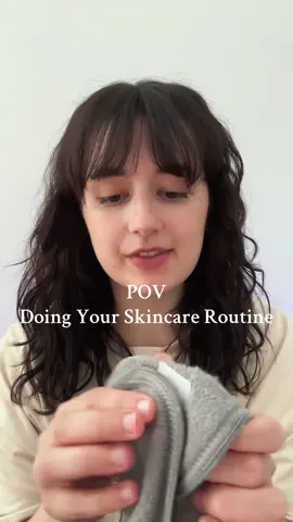 ASMR POV: big sis does your skincare 💁🏻‍♀️✨ #fyp #asmrpov #foryoupage #asmr #asmrskincare #asmrskincareroutine 