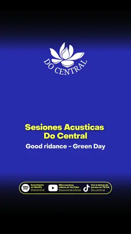 🎙️ Sesiones Acústicas DO Central – arranca una nueva etapa donde la música suena más cerca, más cruda, más real. Empezamos con un clásico que marcó muchas despedidas y nuevos comienzos: Good Riddance (Time of Your Life) de Green Day. Una canción que siempre dice algo, incluso cuando no sabemos bien qué. Grabada en vivo, sin filtro, con lo que hay y con todo lo que siento. Esta es mi versión. Ojalá les llegue como a mí me llegó cuando la empecé a tocar. 🎧 Ya podés escucharla completa en el reel. 💬 Contame qué otro tema te gustaría que forme parte de esta sesión. 🔥 Activá las notificaciones y quedate cerca. 🖤 Disponible en Spotify 📲 Seguime para no perderte lo que se viene  Tiktok: do.central Youtube: Docentral.oficial . . . . . . . #RockArgentino #PopArgentino #BandaEmergente #MusicaArgentina #NuevaMusica #BandaIndie #BandaNueva #EscucháEsto #MusicosArgentinos #RockNacional #GeneracionZ #MusicaJoven  #SesionesAcústicasDOcentral #GoodRiddanceCover #GreenDay #TimeOfYourLife #VersionAcústica #CoverAcústico   #RockDeBarrio #NuevaGeneración #RockPop #LetraQueLlega #CancionesConAlma #SonamosDistinto #SonidoOriginal #LetraPropia #TeVaAHacerSentir #EscuchanosEnSpotify #SeguinosParaMás #docentral 