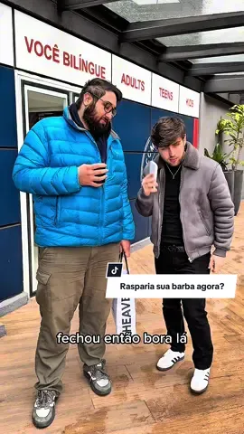 MEU DEUS ELE RASPOU MESMO, o que acharam do resultado? 😱😱😱 #omatheusgui #presentemisterioso #barba 