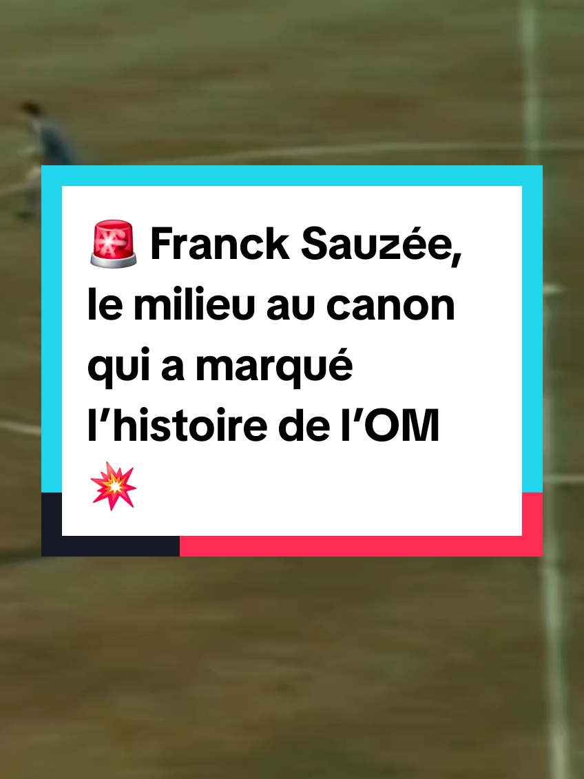 🚨 Franck Sauzée, le milieu au canon qui a marqué l’histoire de l’OM 💥🩵 #teamom #olympiquedemarseille #om #marseille #pourtoi #fyp #mathis__football_ 