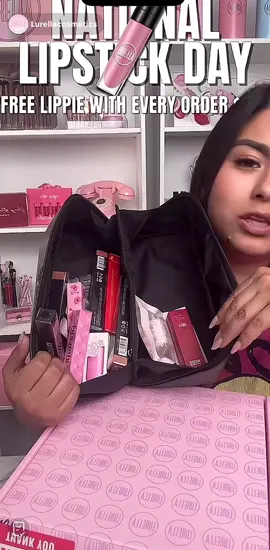 National Lipstick Day DEALS! Join our live right now for the best lippie deals. 💕🩷 #lurella #lurellafam #lurellacosmetics #live #fyp #nationallipstickday 
