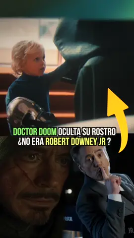 Robert Downey Jr no grabó la escena de Doctor doom en Los 4 fantásticos #robertdowneyjr #ironman #doctordoom #fantasticfour #marvel #mcu #avengers 