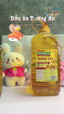 Dầu ăn tường an mua 5l + 2l#dauantuongan #dauansupergreen #tuongan #dauan #xh #nauan #nauancungtiktok #xuhuong2025 #quanhedoitactraphi💞 