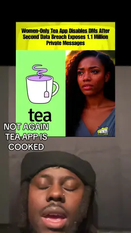 The Tea App Just Had Another Data Breach This Time Eevryone Women’s Dms Was Leaked #teapp #teaapp #DidYouKnow #breakingnews #news #men #trending 