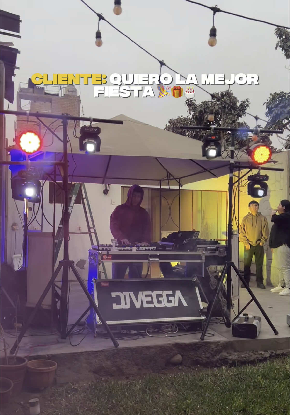 QUIERO LA MEJOR FIESTA EN MI CUMPLEAÑOS #cumpleaños #tematicadecumpleaños #dj #sonidoyluces #djprofesional #iluminacionprofesional 