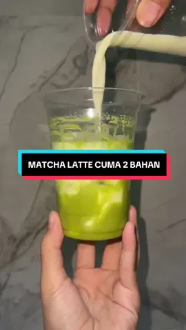 Bikin Matcha Dua Detik ✨ Bukan matcha expert, iseng bikin matcha sat set modal 5rb.  Bahan: 1. Chocolatos Matcha. 2. Dancow putih. 3. Es Batu. #matchalatte#matchalover#resepmatcha#reseptiktok#tiktokdrink