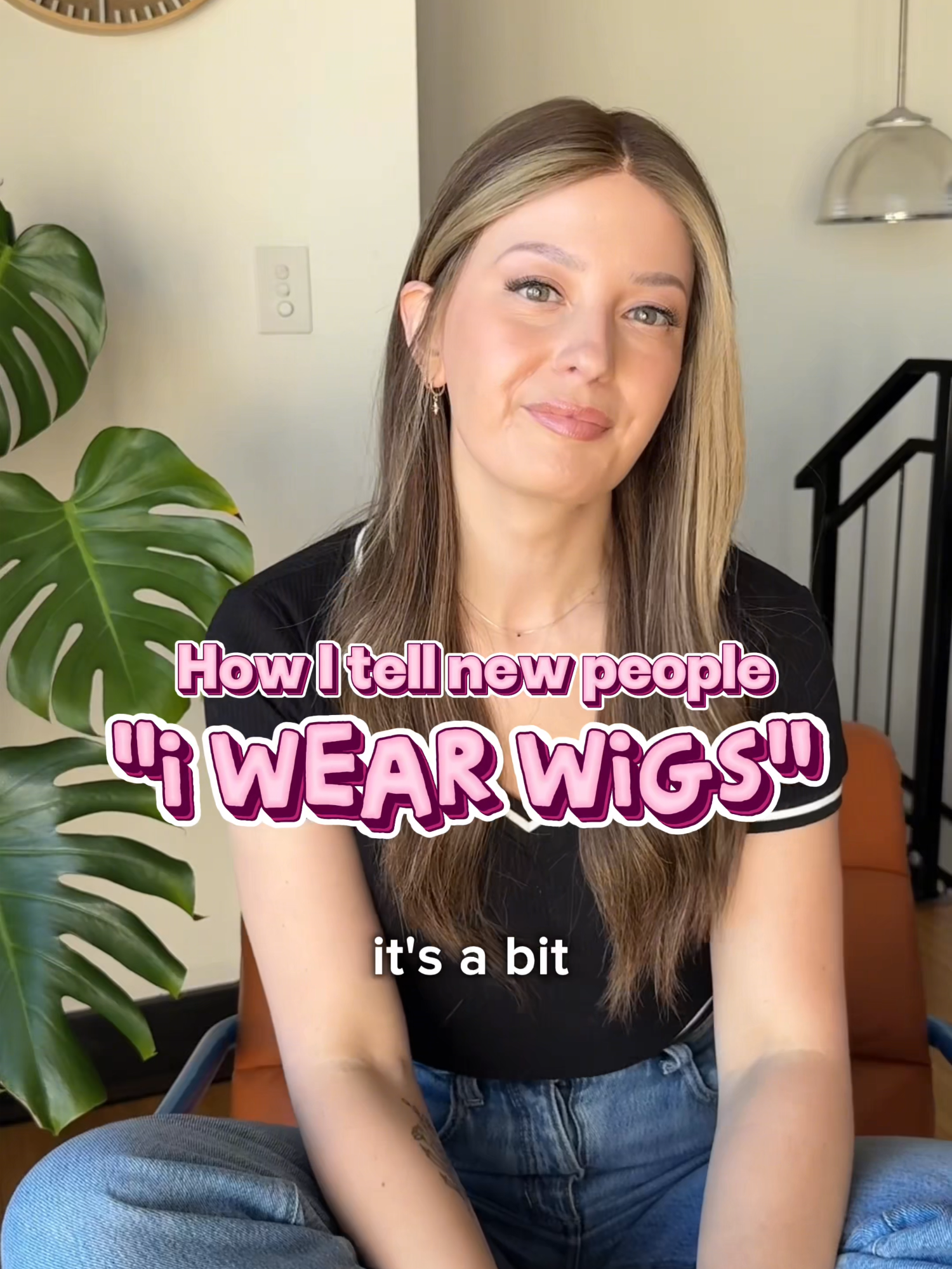 The way I used to FREEZE when someone asked me if 'that was my real hair' 😳 Literally no sentence was more terrifying to me. Obviously, I definitely embrace the wig life now and actually HOPE I can find a way to bring it up in conversations with new people (it's like my party trick lol). But, for anyone who feels like a deer in headlights if they're asked about their hair, I know how you feel. The best advice I can give you is to be prepared. Practice how you're gonna deliver 