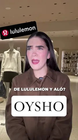 ¿OYSHO SE COPIÓ DE LULULEMON? 😱 Ya no venden pijamas, ni trajes de baño. Ahora quieren competir con Lululemon y Alo…quieren posicionarse como una marca de ropa deportiva bonita y de buena calidad.🙌 ¿Que opinas? Cuéntame en los comentarios💬 #lululemon #alo #marketing #estrategia #workout #deporte #fashion #oysho #shopping 