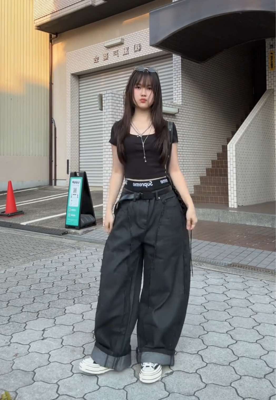 pants and bag from @Thesupermade Shop #OOTD #fashion #outfitideas #streetwear #fyp #supermade #thesupermade #outfitinspo 
