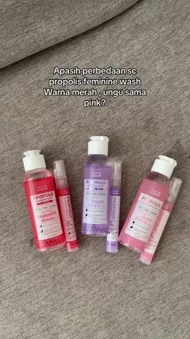 Biar gak ke pada nanya lagi nih aku spill perbedaannya , tapi balik lagi yaaaa semua ciwi2 boleh bgt coba gantian variannya😍🫶🏻 #secretclean #secretcleanfemininewash #secretcleanfemininespray #femininewash 
