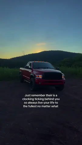 Just remember their is a  clocking ticking behind you  so always live your life to  the fullest no matter what  Pt.3  #quotesoftheday  #fyppppppppppppppppppppppp #ram1500 #life 