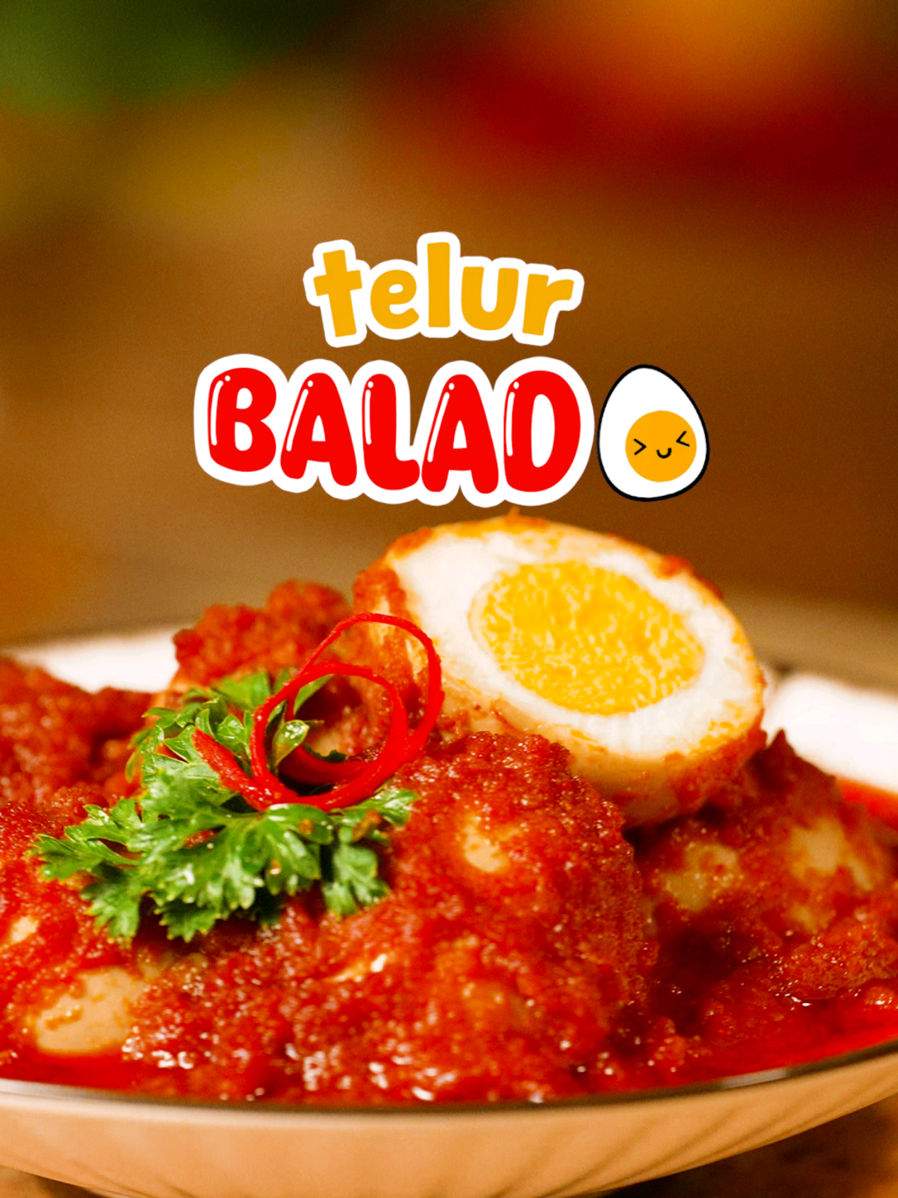 💥 PANEN AURA JALUR SHARE & REPOST VT ILMU DAGING 💥 TELUR BALADO resep satset Rudy Choirudin Bahan 1 (blender/haluskan) : • 8 Buah Bawang Merah • 1 Buah Tomat Bahan 2 (larutkan) : • 1 Sachet Desaku Bumbu Balado • 250 ml Air Bahan 3 : • 5 SDM Minyak Goreng • 8 Butir Telur Rebus • ½ SDT Garam • 1 SDM Gula Cara Memasak : 1. Haluskan Bahan 1. 2. Panaskan minyak, tumis bahan 1 yang sudah dihaluskan sampai harum dan matang. 3. Campurkan Desaku Bumbu Balado dengan air, aduk rata, kemudian tuang ke tumisan bumbu halus. 4. Masukkan telur rebus, garam dan gula. Masak sampai pecah minyak. 5. Hidangkan. Catatan: Ciri pecah minyak adalah minyak yang digunakan untuk menumis telah terpisah dari bumbu yang ditumis dan muncul ke atas permukaan tumisan. Warna tumisan lebih gelap, teksturnya lebih kental & tidak terlalu berair. #telur  #fyp 