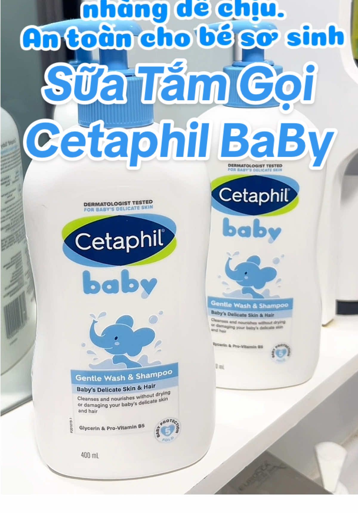 Sữa tắm gội toàn thân Cetaphil Baby Gentle Wash Shampoo với các thành phần từ thiên nhiên giúp chăm sóc và làm sạch làn da mỏng manh của trẻ sơ sinh toàn thân, đồng thời bảo vệ và cấp ẩm cho sự phát triển khỏe mạnh của da bé.✨✨✨✨ #suatam #suatambe #suatamgoi #cetaphil #chamsocda  @Mẹ Milo - Ngân Duyên👶🏻  @Mẹ Milo - Ngân Duyên👶🏻  @Mẹ Milo - Ngân Duyên👶🏻 