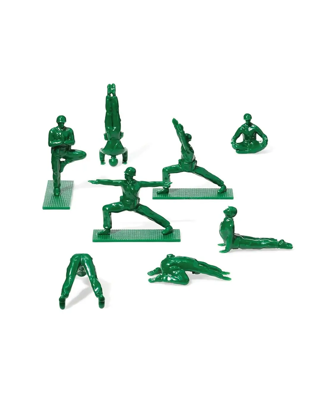 The classic plastic soldier toys reimagined for Yoga poses (2014)