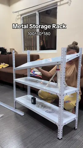 Space saver hanap? i got u 😉 #metalstoragerack #metalorganizer #storageorganizer #steelorganizer 