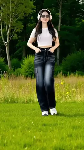 Celana cargo baggy jeans highwaist celana uniseks #celanajeanswanita  #celanajeanscargowanita #cargojeans 