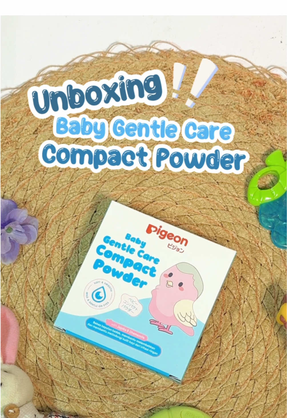 Finally Our best seller baby compact powder launching with new look and new name‼️😍 ‼️Baby Gentle Care Compact Powder‼️😉 Minim kepulan, lembut dan halus untuk kulit si kecil‼️ Check Out sekarang juga‼️🛒💨 #pigeonbabycare #promomakangajian #pigeoncompactpowder #pigeonbabygentlecare #pigeonbabycompactpowder  
