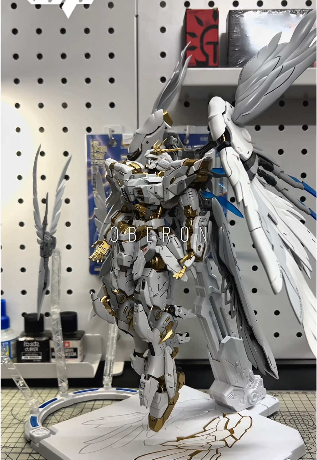 A FALLEN ANGEL - OBERON 1/100 MECHA CORE INDUSTRY #gunpla #gunpla #gundamtiktok #gundamcommunity #oberon #xuhuong #fyp 