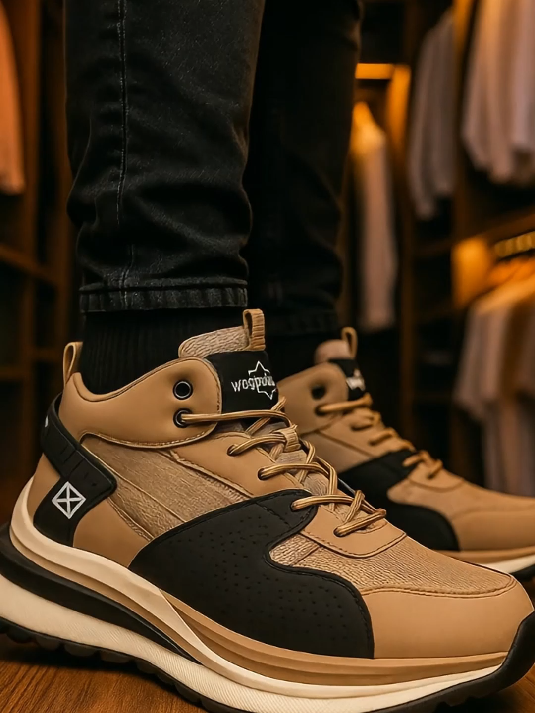 sepatu safety look yang clean & stylish. #SepatuPria #SafetyShoes #SepatuKerja #SafetySneakers #SepatuLapangan #OOTDPria #RekomendasiSepatu #FYP #gajiansale