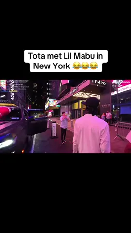 Tota met Lil Mabu in New York #tota #viral #foryoupage #lilmabu 