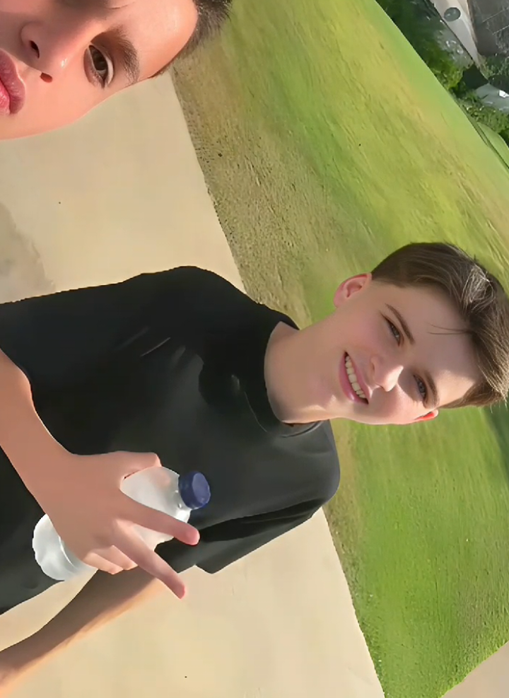 Baru tau David mengidolakan Roger #davidmareno #rogerjrllauradojr #intermiami #barcalona #u13 