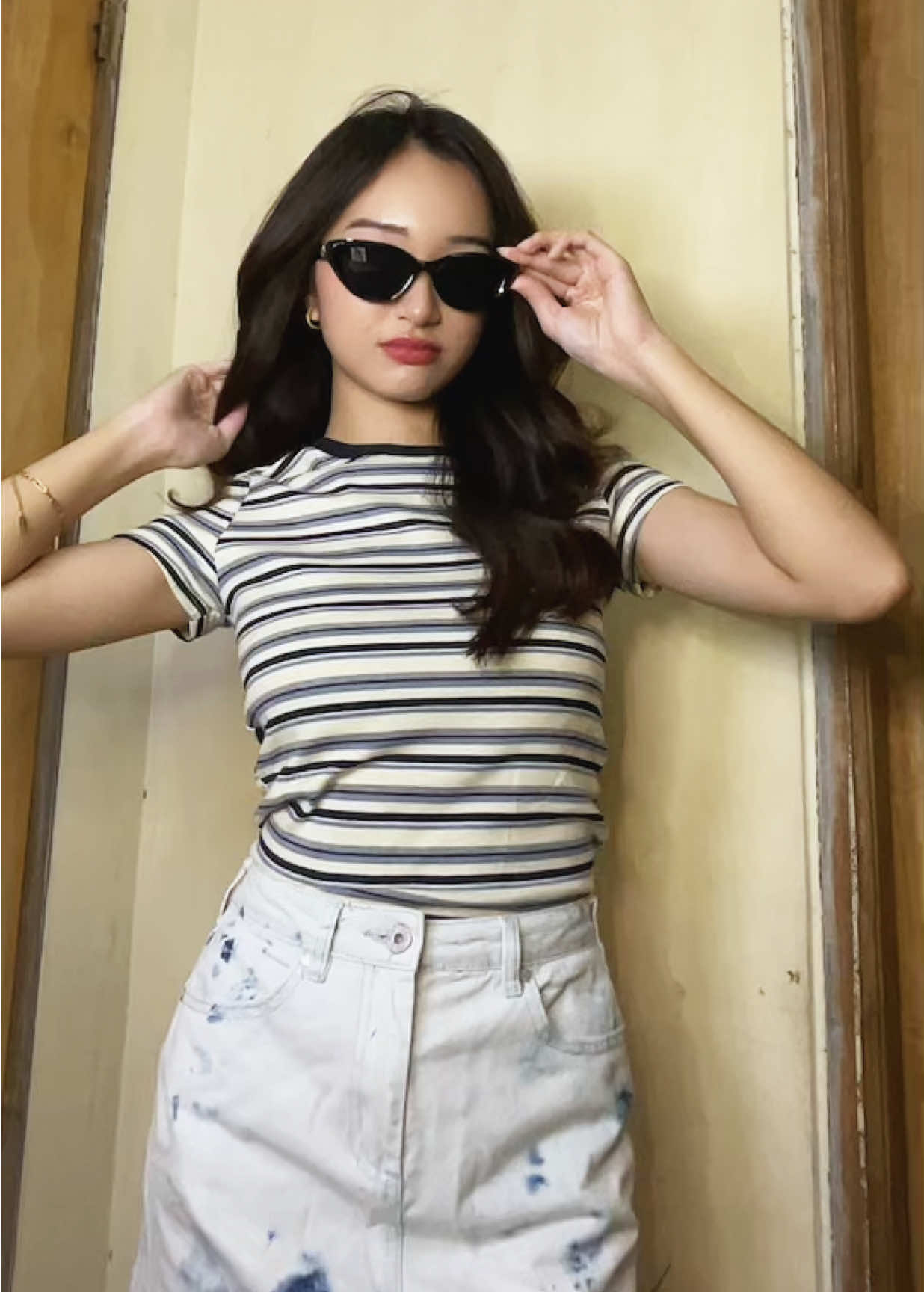 love this basic top! SIZE: MEDIUM  #OOTD #top #outfitideas #stripes #stripesshirt #basictop  @phy6y 