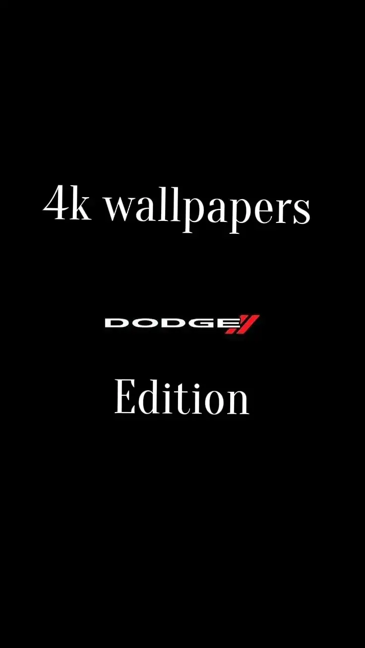 Part3 | Dodge Edition 4k wallpapers 👌 #dodge #srt #charger #demon #sututu #viral #foryoupage #wallpapervideo #tiktok #like #trend #fyp 