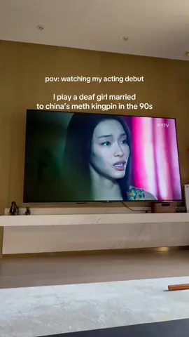 look mom I’m on tv 🥹 my first ever acting gig as “yanping” the deaf girl who fell for the meth kingpin in 90s china. “the narcotic operation” is airing on china’s national tv channel cctv-8 & streaming on tencent video. so grateful to be a part of this🤍 #acting #tvseries #fyp #chinesedrama 