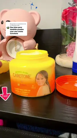 Respuesta a @La Abuelita Feliz #crema #carotone #cuidadodelapiel 