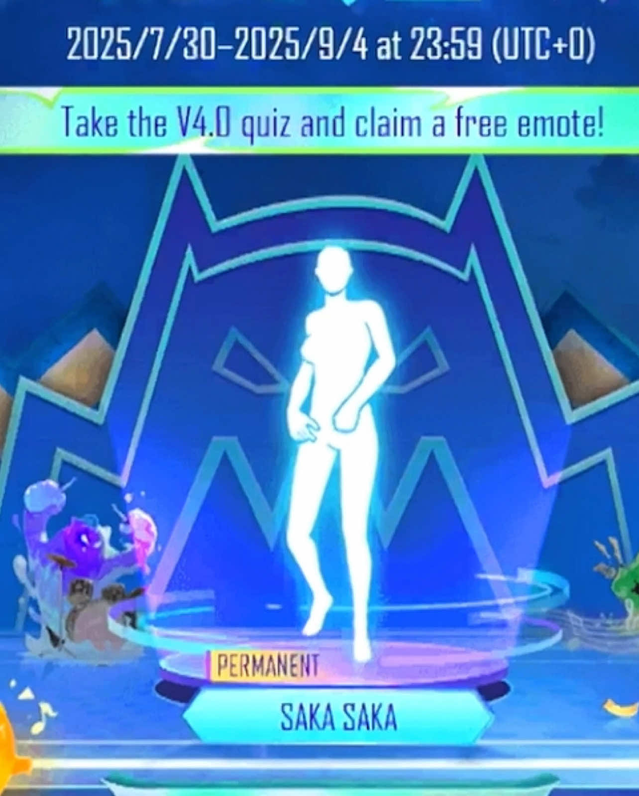 FREE SAKA SAKA EMOTE 😍🔥 Answers B C E 😁🔥🔥 #pubgsakasaka #sakasaka #sakasakachallenge #v4.0quiz #pubgquiz #pubg4.0 #version4.0 #pubgfreeemote #freeemote #pubgfreeemote #pubgm #seldomsoul #emotedance #animedance 